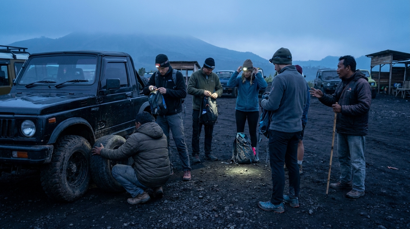 Mount Batur Jeep Tour vs Sunrise Trekking