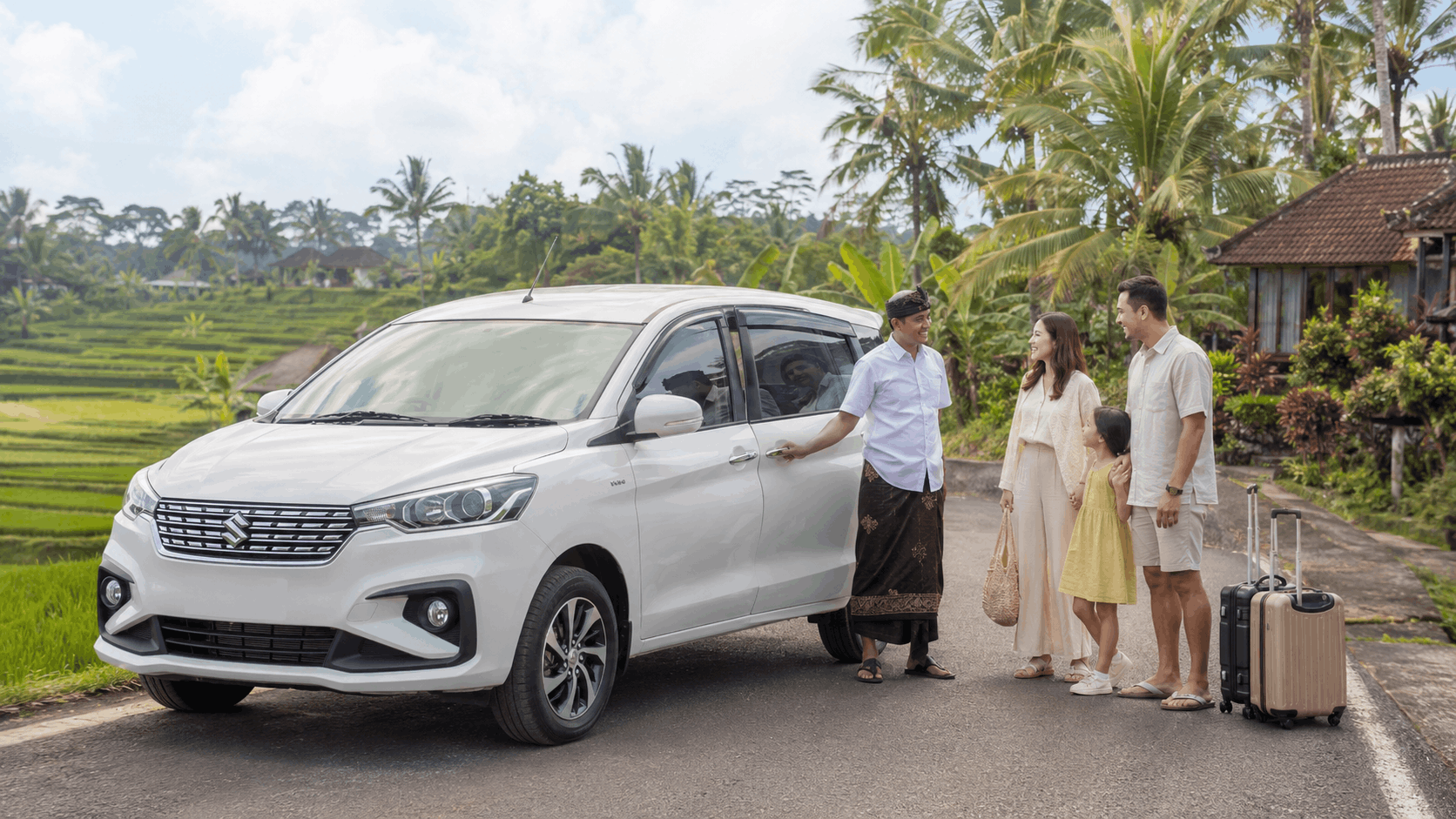 Suzuki Ertiga - private car for Bali tour with driver